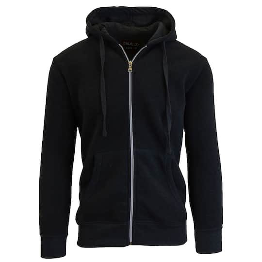 Galaxy by Harvic Boy's Fleece-Lined Zip-Up Hoodie